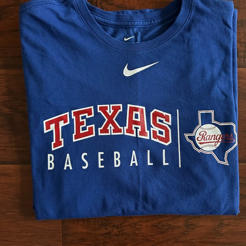 Nike Men’s Dri-Fit Texas Rangers T-shirt Size XL